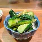 ホルモン平田 - たたききゅうり