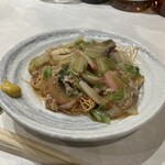 家族亭こなか - おつまみ皿うどん