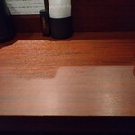 らぁ麺 花筏 - 卓上