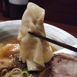 らぁ麺 花筏 - ワンタン