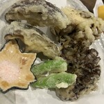 家族亭こなか - 舞たけの天ぷら