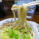 手打ちうどん 明見 - 麺リフト