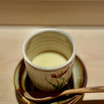 千葉たかおか - 江戸前蛤の出汁茶碗蒸し。