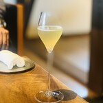 レストラン ウオゼン - ★ ルレクチェ（洋梨）+発酵村上緑茶