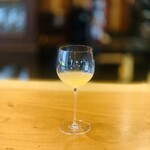 レストラン ウオゼン - ★ 林檎+カモミール+ホエー+燻製アーモンド