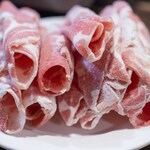 貴州火鍋 - 2024.12 鍋の追加具材 羊肉（1,496円）