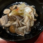 妙見石原荘 食菜石蔵 - きのこ椀