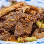 貴州火鍋 - 2024.12 牛モツの香味和え（1,040円）