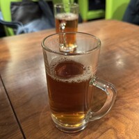 杏仁坊 二子玉川店 - 烏龍茶は今日はホットで