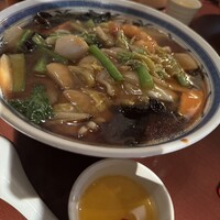 杏仁坊 二子玉川店 - 今週のランチメニューから広東メン(杏仁豆腐付き)
