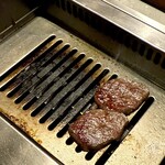 焼肉うしごろ - 季節の匠コース 冬　❽特選厚切りハラミ