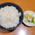 中華そば うえまち - ご飯