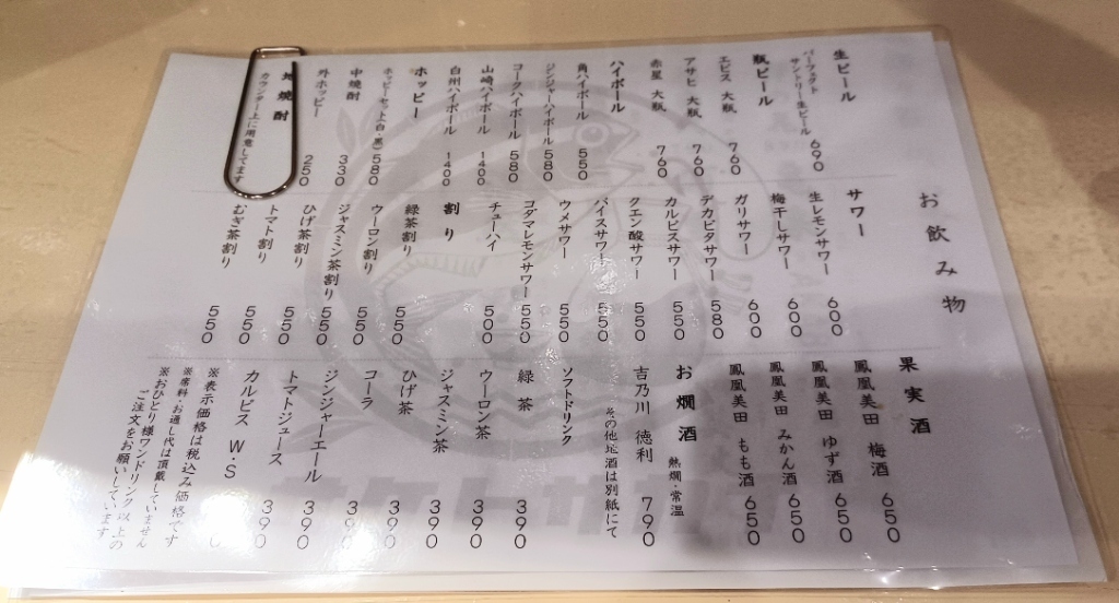 メニュー写真 : 幡ヶ谷 ウオチャン - 幡ケ谷/海鮮 | 食べログ