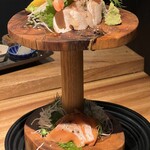 みみずく 名駅店 - 森薫るスモークカルパッチョ　¥1680