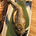 みみずく - 名物　たきび炉端　鮎　¥680