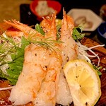 みみずく - 森薫るｽﾓｰｸｶﾙﾊﾟｯﾁｮに入っていた海老がぷりぷり　絶品