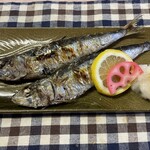 五所 - イワシの塩焼き