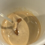 ファンタジースプリングス・レストラン - エスプレッソ　ドピオ　たっぷりのお砂糖とミルクで