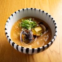 あさり出汁味噌にゅうめん