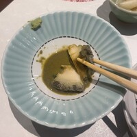 築地 すし Omakase - 肝アワビ