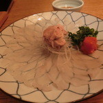 季節料理 なみき - 2014' 4/23 三重皮はぎのうす造り