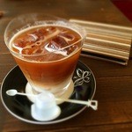 ピースカフェ - アイスカフェラテ　400円