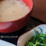 なごみ - ナメコの味噌汁
