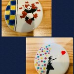 馳走 ひろ - 私が大好きなバンクシー✨九谷焼箸置き✨