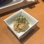 牡蠣×海老 かいり 恵比寿 - ・海老のなめろう