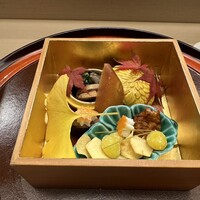 赤坂 菊乃井 - 秋の吹き寄せの八寸