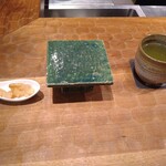 初音鮨 - テーブルセット