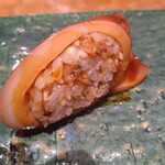 初音鮨 - 小ヤリイカ　長崎　このタレと飯と山椒がたまらんよ！