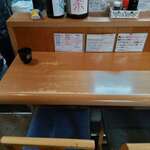 丸や - カウンタ－席（アップ）