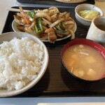 とんかつよしえ - チョウセン焼定食