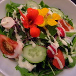 Natural cafe goen - 日替わり有機野菜のサラダ（スープ＆豆乳ヨーグルト付）　７５０円