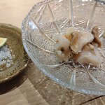 すしやのたい悟 - つぶ貝刺身