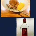 馳走 ひろ - いちじくとパッションフルーツのシャーベット✨
      DITAを掛けて✨絶品デザート！✨全て手作り✨