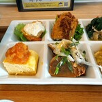 yanaken boo - えびタルタル•アジフライ•だし巻き玉子•かつお