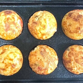 屋台のたこ焼きセット♪自分で上手く焼けるかなぁ(笑)