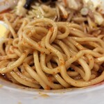 蒙古タンメン中本 - 麺アップ