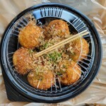 さくら屋 - たこ焼しょうゆ7個入　500円