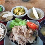 ばんまい - ばんまい定食（豚肉しょうが焼