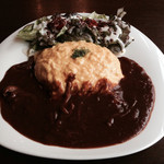 紫陽花珈琲 - オムライス