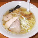 麺肴 今日から - 今日から　鶏豚スープのヒマラヤ岩塩ラーメン　650円