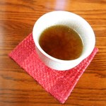 最後に出してもらえるほっとするほうじ茶