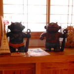 食堂 あらまつ  - お店の守り神？（ご主人と奥様の厄年も守った）