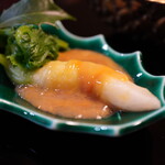 くろぎ - ◆青味だいこん このわた漬け