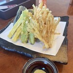 地粉や - 天ぷらは2人前