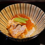 くろぎ - ③鮭ハラスいくらご飯：夢ごこち（京都）