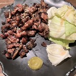 地鶏庵 - 親鶏炭火焼